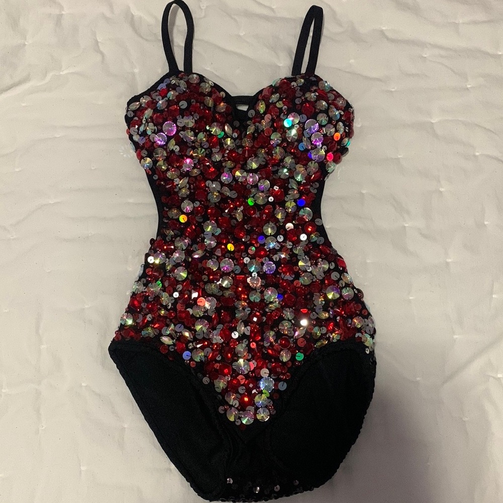 Glamour costumes one piece jazz/musical theater dance costume
